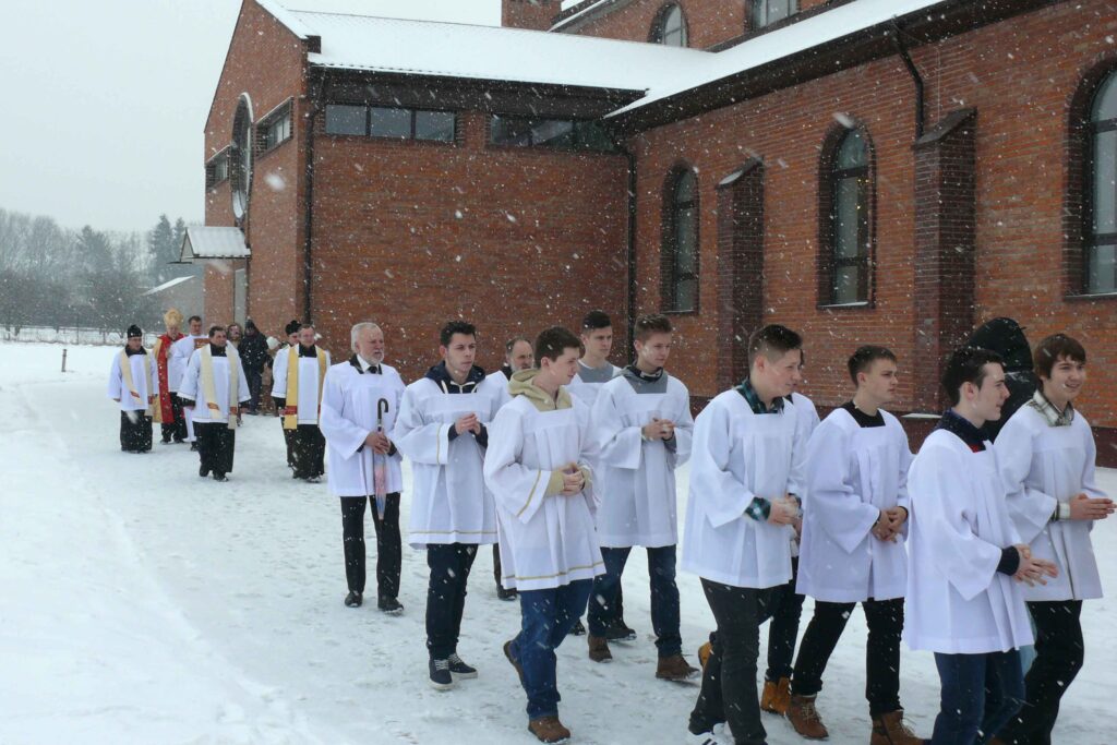 Otwarcie Bramy Miłosierdzia w parafii pw. Miłosierdzia Bożego w Kraśniku
