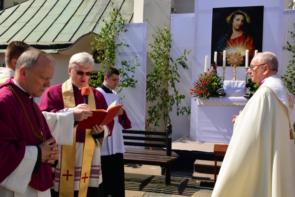Centralne obchody uroczystości Ciała i Krwi Pańskiej w Lublinie