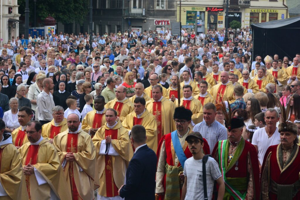 Centralne obchody uroczystości Ciała i Krwi Pańskiej w Lublinie