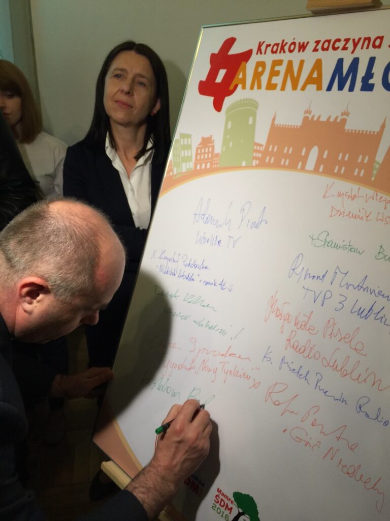 Briefing przed diecezjalnym etapem Światowych Dni Młodzieży