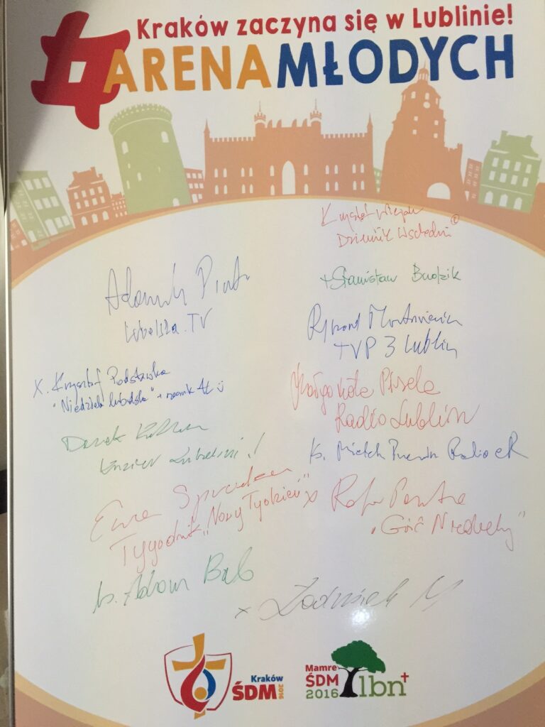 Briefing przed diecezjalnym etapem Światowych Dni Młodzieży
