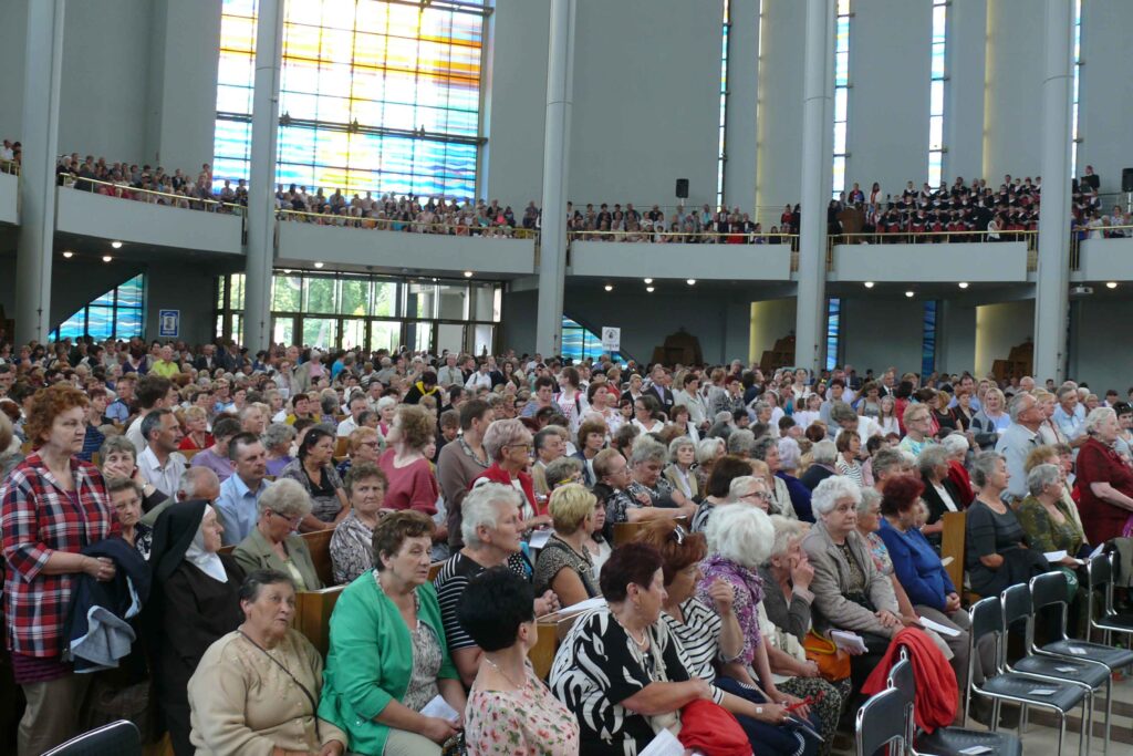 Zawierzenie archidiecezji lubelskiej Bożemu Miłosierdziu - Łagiewniki 2016