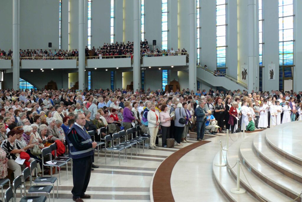 Zawierzenie archidiecezji lubelskiej Bożemu Miłosierdziu - Łagiewniki 2016