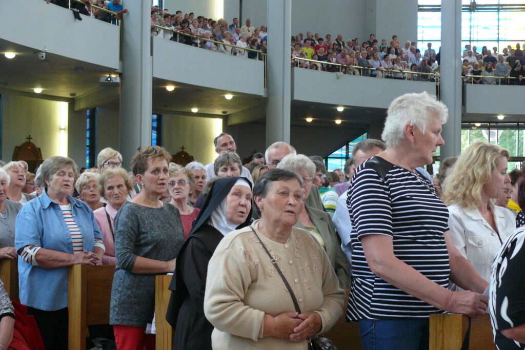 Zawierzenie archidiecezji lubelskiej Bożemu Miłosierdziu - Łagiewniki 2016