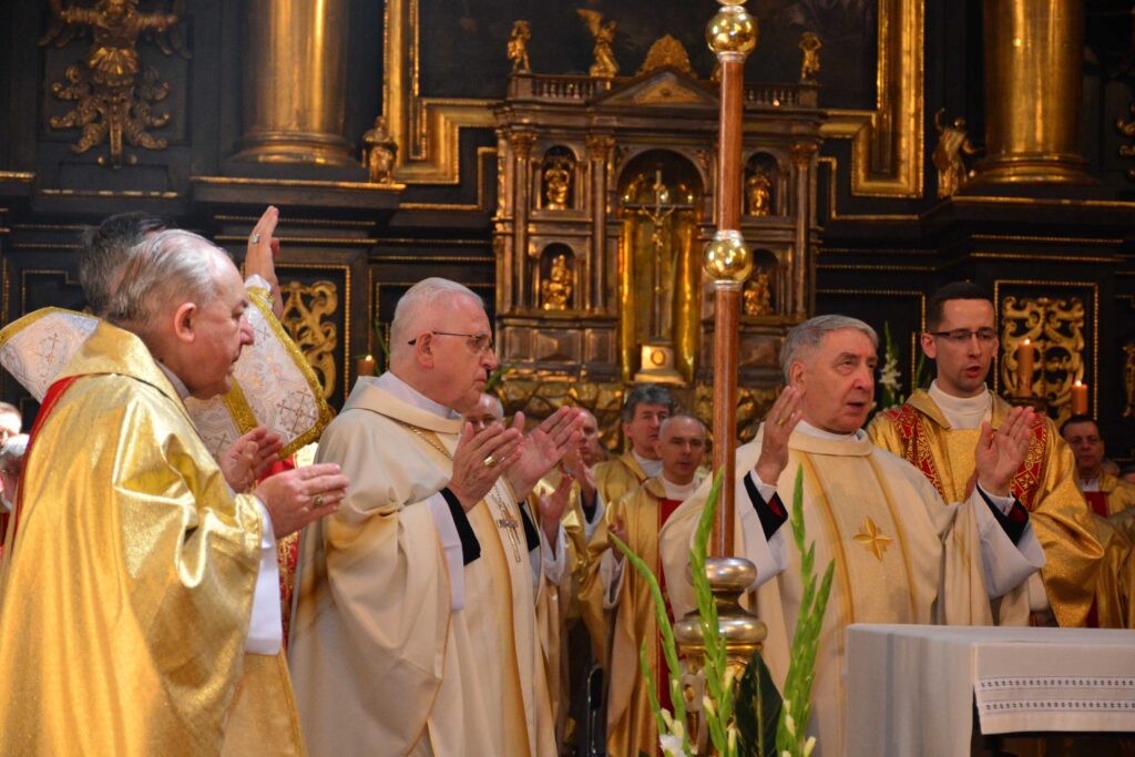 Uroczystości złotego jubileuszu biskupstwa abp. Bolesława Pylaka