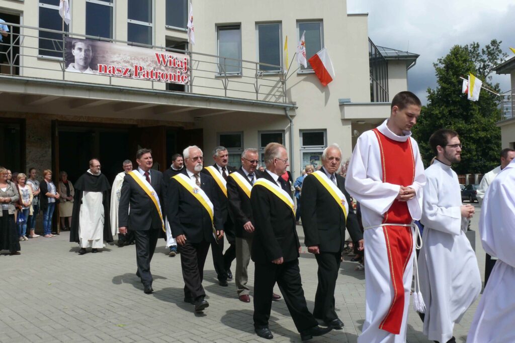 Relikwie patrona w parafii pw. bł. Piotra J. Frassatiego w Lublinie - relacja