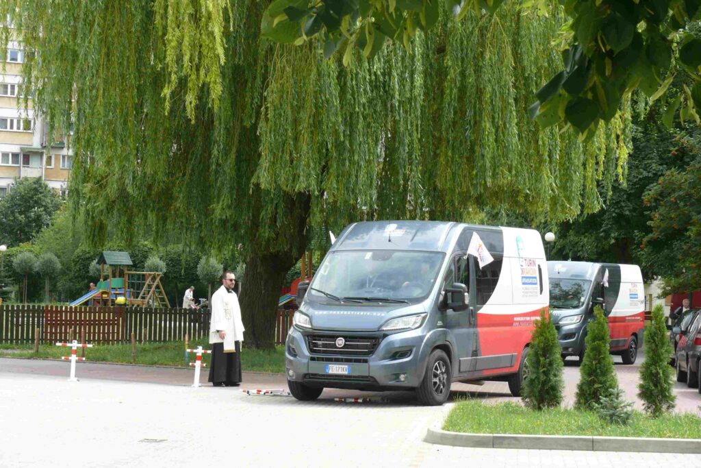 Relikwie patrona w parafii pw. bł. Piotra J. Frassatiego w Lublinie - relacja