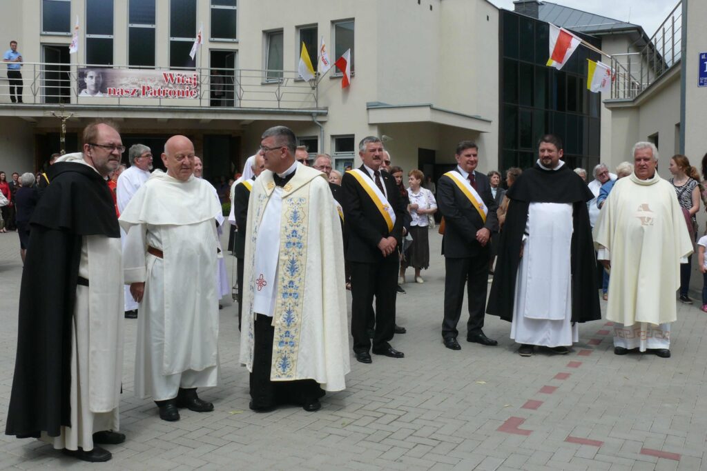 Relikwie patrona w parafii pw. bł. Piotra J. Frassatiego w Lublinie - relacja