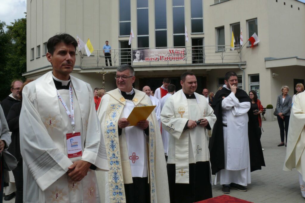 Relikwie patrona w parafii pw. bł. Piotra J. Frassatiego w Lublinie - relacja