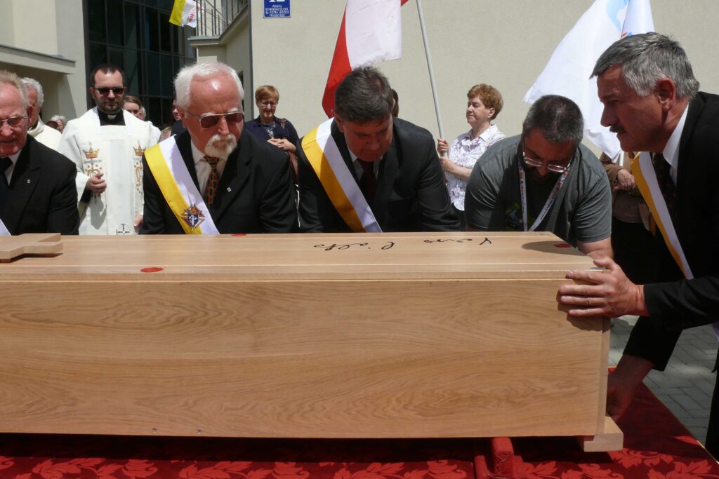 Relikwie patrona w parafii pw. bł. Piotra J. Frassatiego w Lublinie - relacja