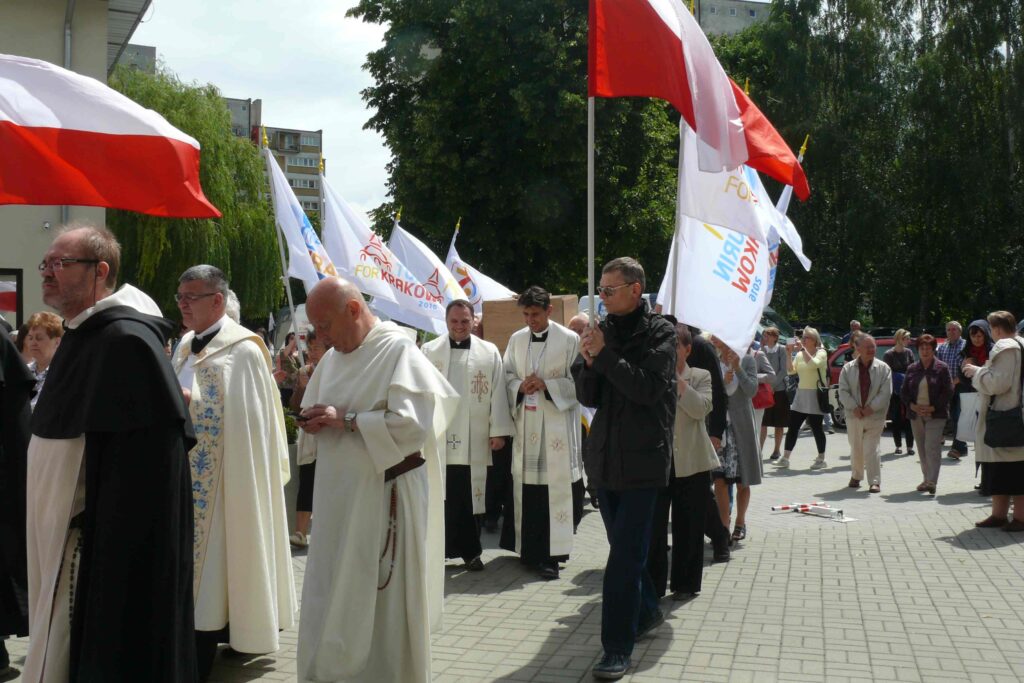 Relikwie patrona w parafii pw. bł. Piotra J. Frassatiego w Lublinie - relacja