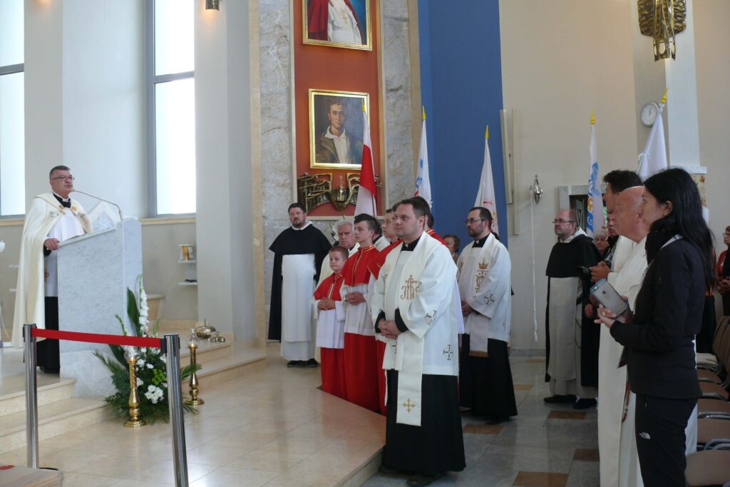 Relikwie patrona w parafii pw. bł. Piotra J. Frassatiego w Lublinie - relacja