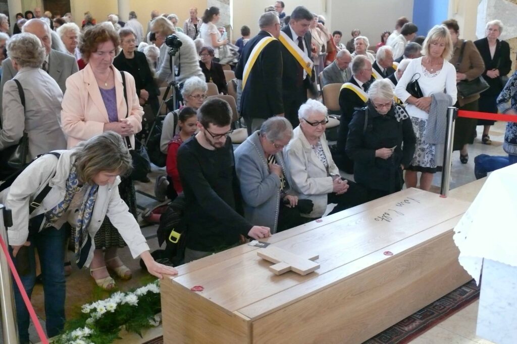Relikwie patrona w parafii pw. bł. Piotra J. Frassatiego w Lublinie - relacja