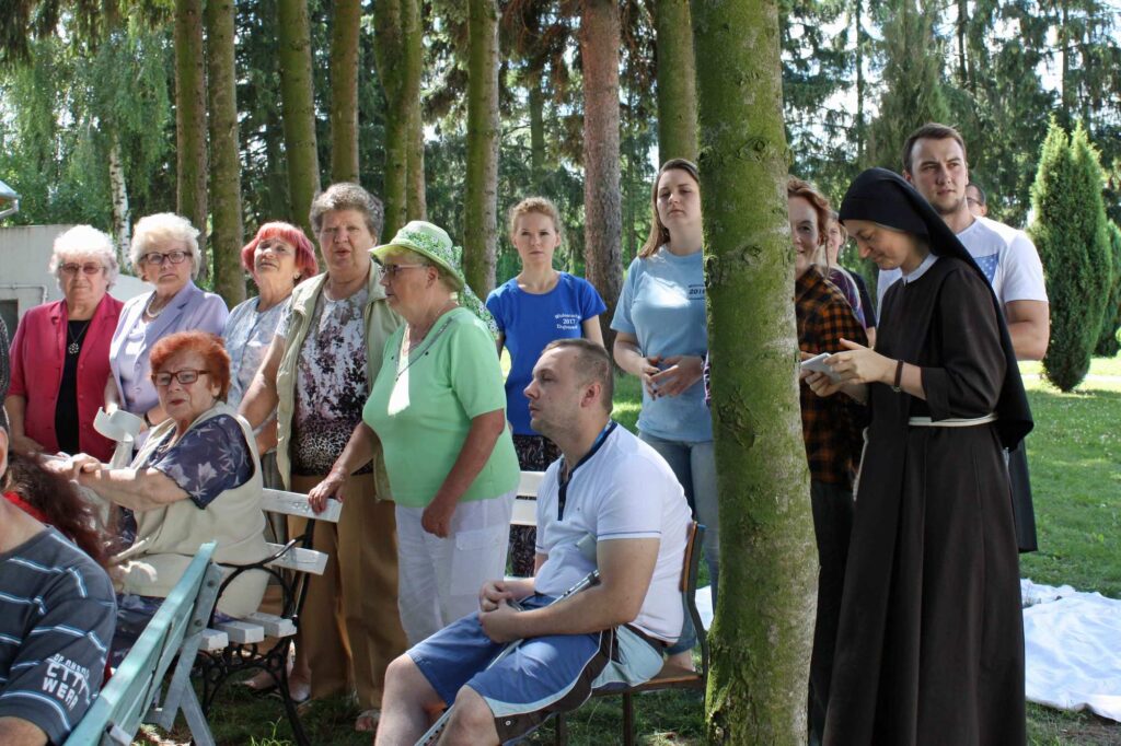 Wczasorekolekcje dla chorych w Dąbrowicy