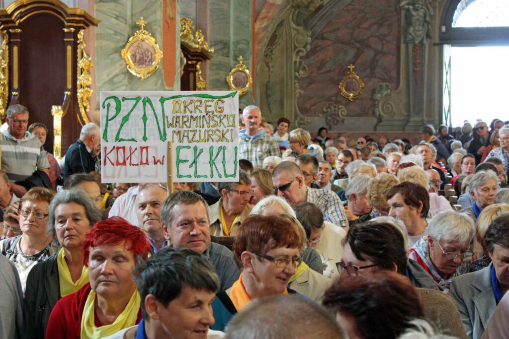 Niewidomi i słabowidzący pielgrzymi u MB Płaczącej - relacja
