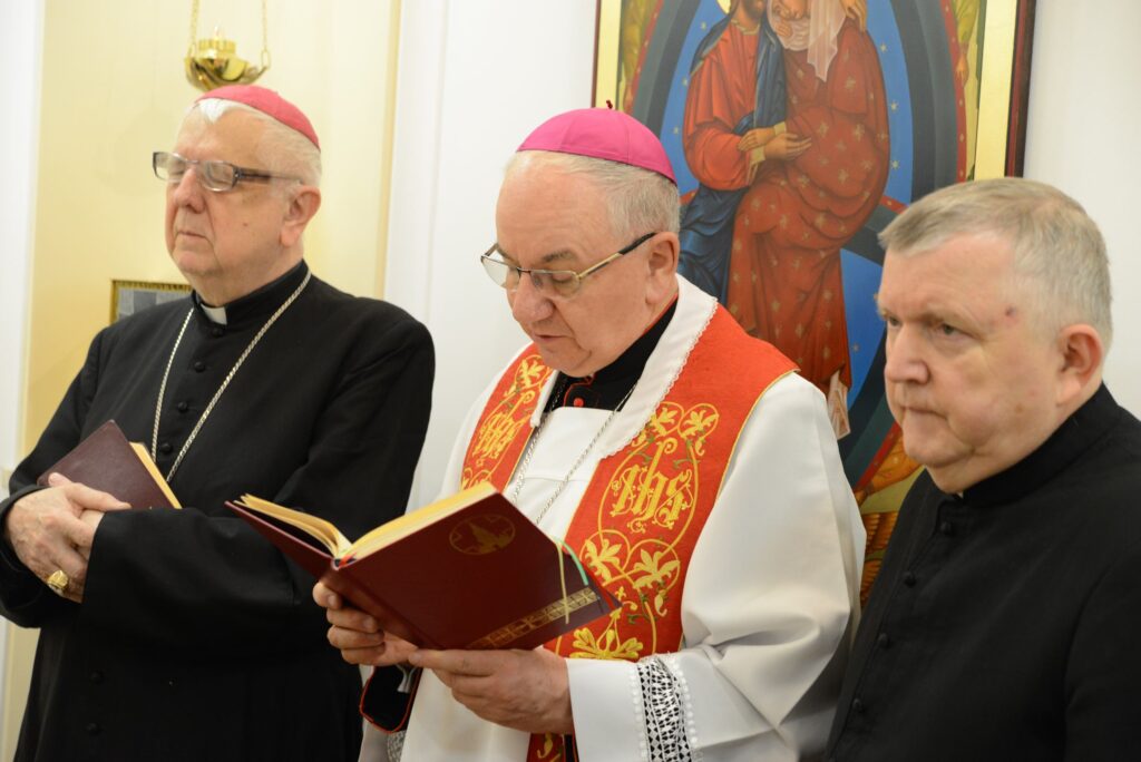 Miejsce kapłańskiej modlitwy i adoracji na plebanii Świętej Rodziny w Lublinie