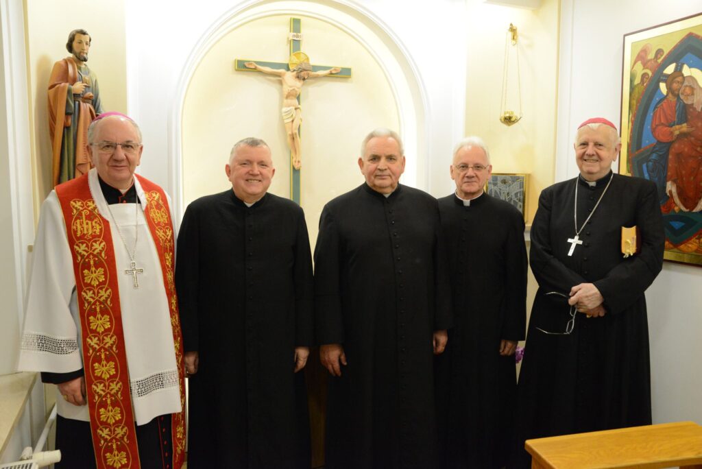 Miejsce kapłańskiej modlitwy i adoracji na plebanii Świętej Rodziny w Lublinie