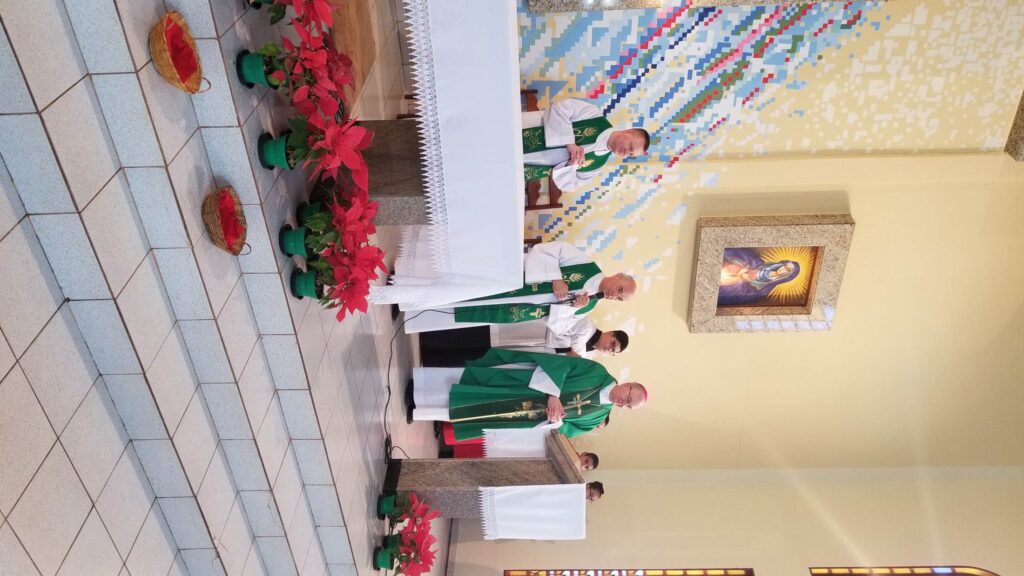 Abp Stanisław Budzik u misjonarzy w Brazylii