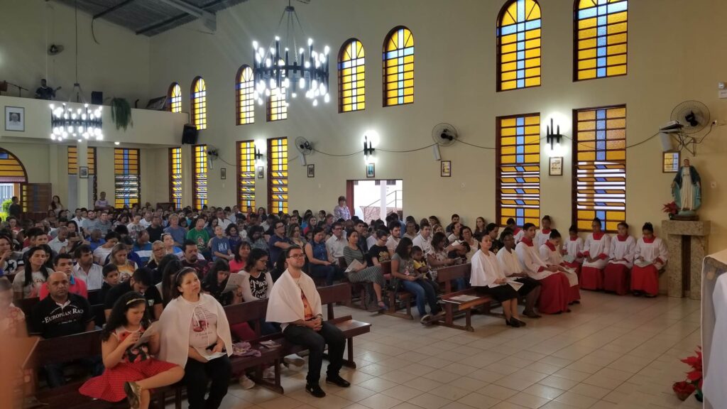 Abp Stanisław Budzik u misjonarzy w Brazylii