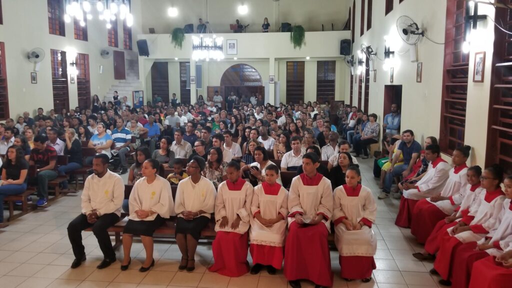 Abp Stanisław Budzik u misjonarzy w Brazylii