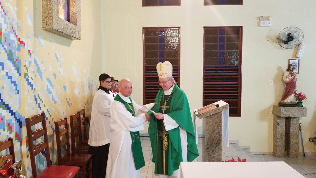 Abp Stanisław Budzik u misjonarzy w Brazylii