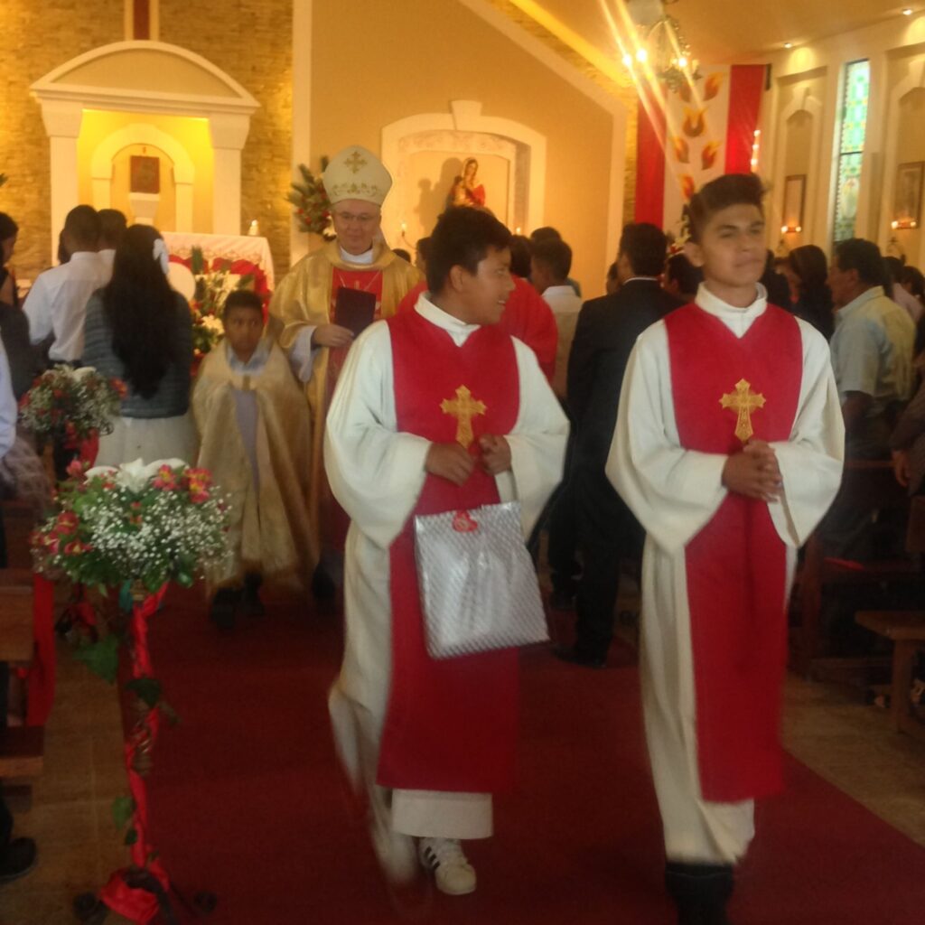 Abp Stanisław Budzik u misjonarzy w Ekwadorze