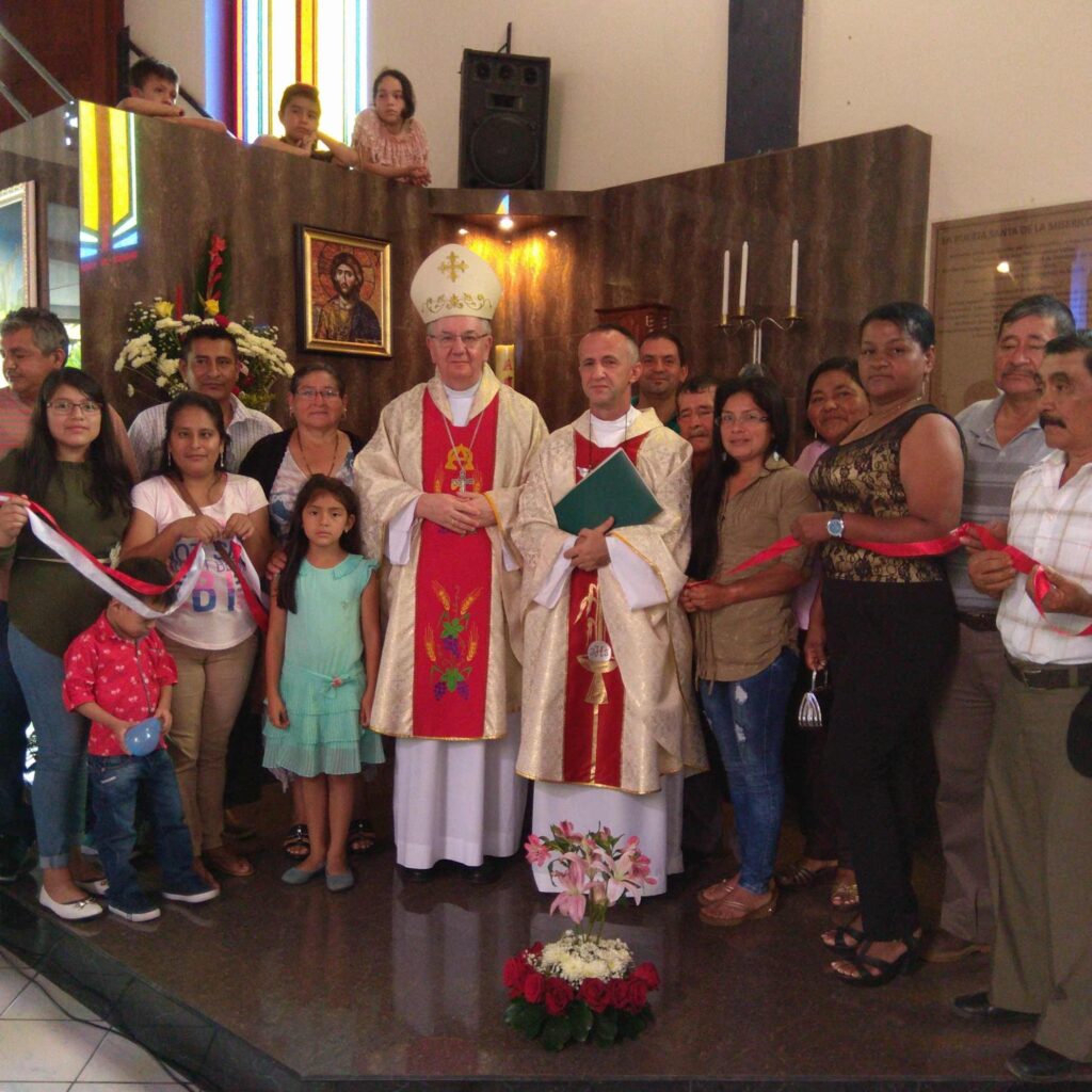 Abp Stanisław Budzik u misjonarzy w Ekwadorze