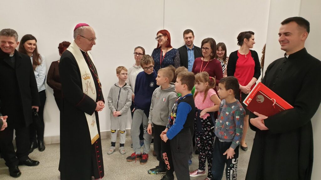 Arcybiskup Stanisław Budzik z wizytą w Caritas Archidiecezji Lubelskiej