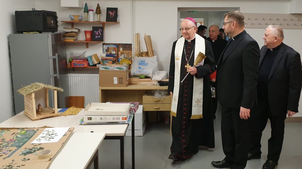 Arcybiskup Stanisław Budzik z wizytą w Caritas Archidiecezji Lubelskiej