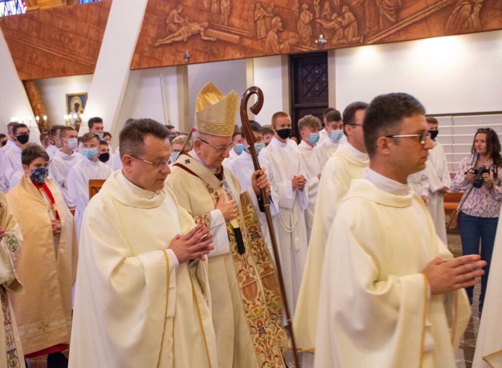 Błogosławieństwo nowych lektorów z archidiecezji u św. Józefa w Lublinie