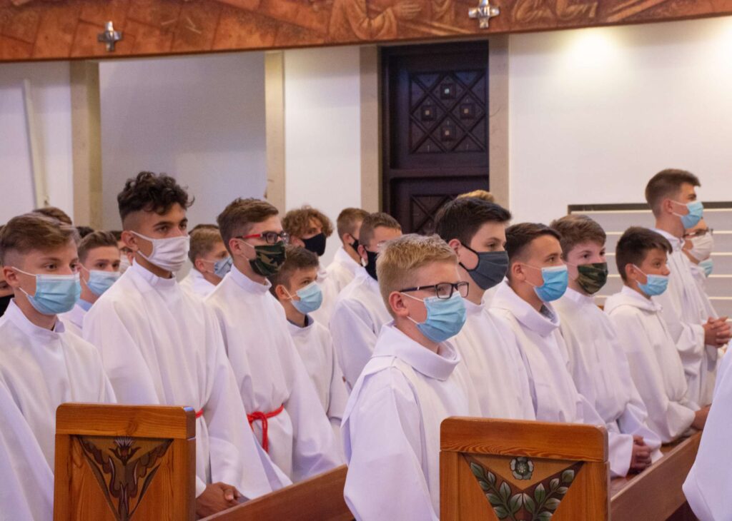 Błogosławieństwo nowych lektorów z archidiecezji u św. Józefa w Lublinie