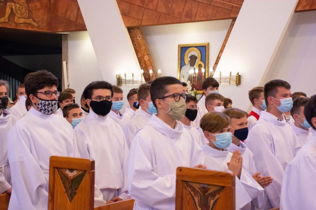 Błogosławieństwo nowych lektorów z archidiecezji u św. Józefa w Lublinie