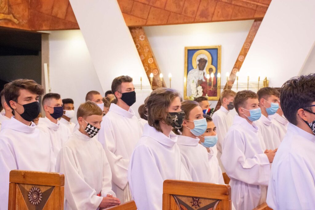 Błogosławieństwo nowych lektorów z archidiecezji u św. Józefa w Lublinie