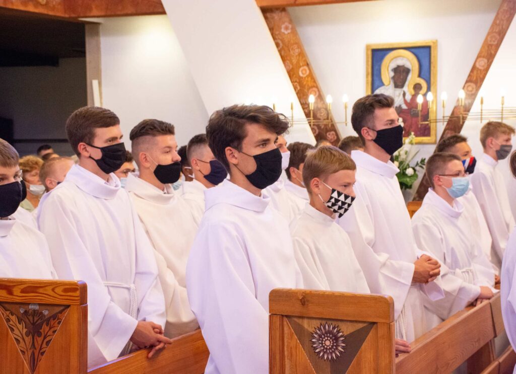 Błogosławieństwo nowych lektorów z archidiecezji u św. Józefa w Lublinie
