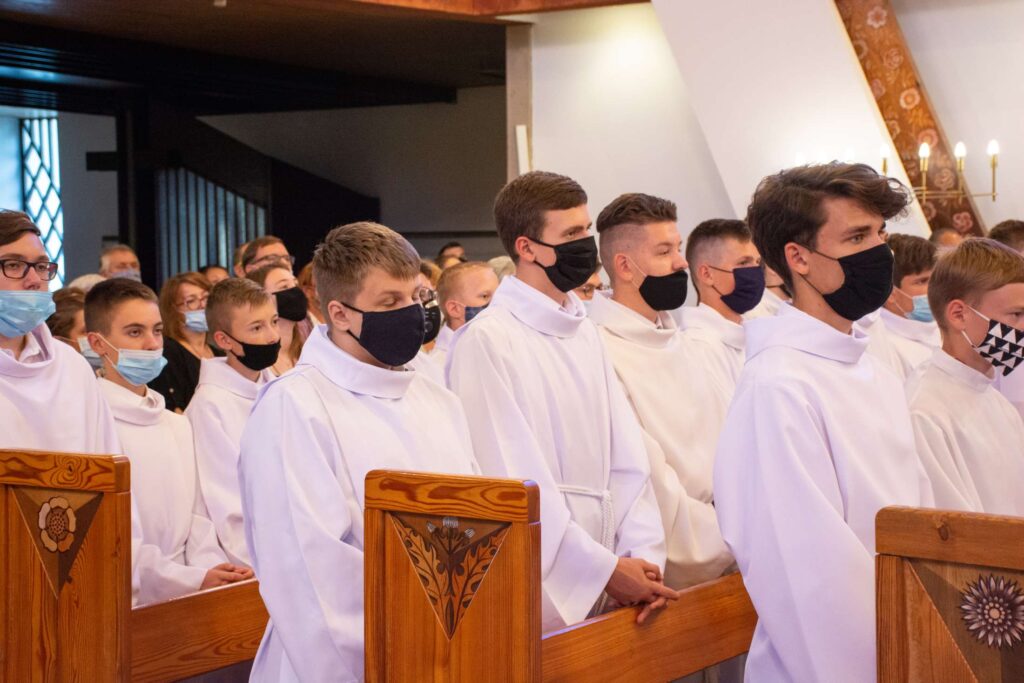 Błogosławieństwo nowych lektorów z archidiecezji u św. Józefa w Lublinie
