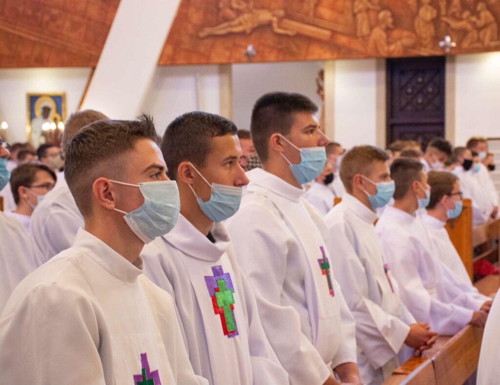Błogosławieństwo nowych lektorów z archidiecezji u św. Józefa w Lublinie