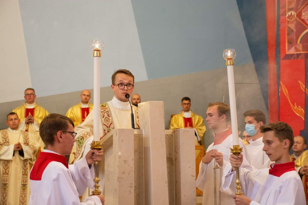 Błogosławieństwo nowych lektorów z archidiecezji u św. Józefa w Lublinie