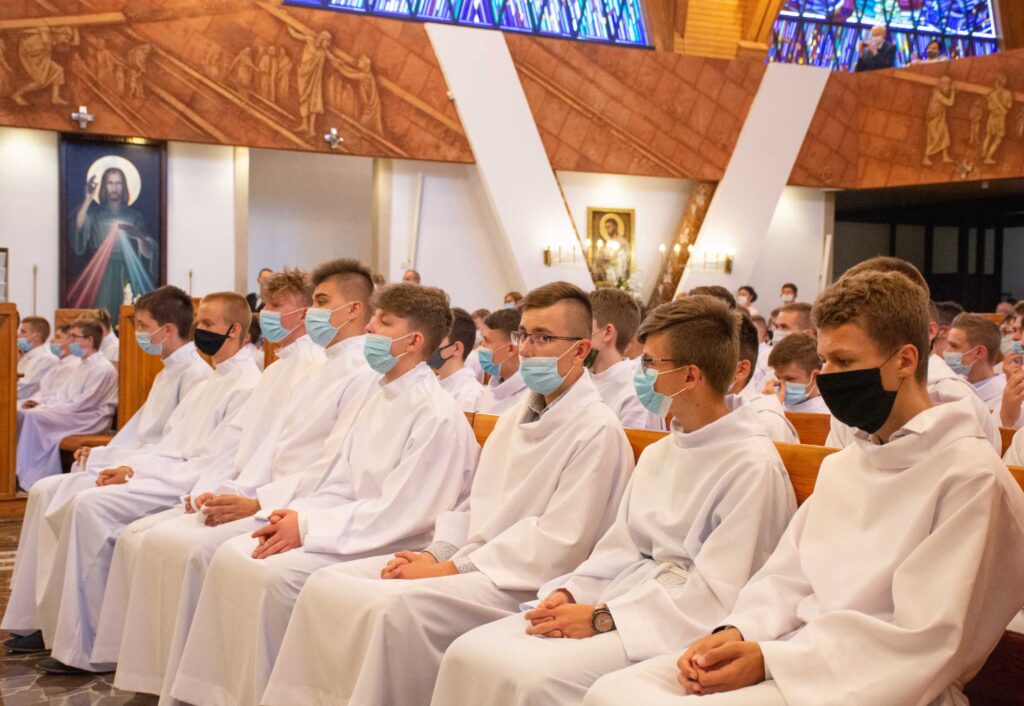 Błogosławieństwo nowych lektorów z archidiecezji u św. Józefa w Lublinie