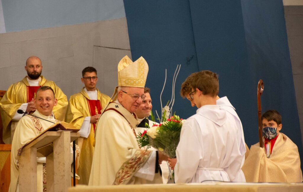 Błogosławieństwo nowych lektorów z archidiecezji u św. Józefa w Lublinie