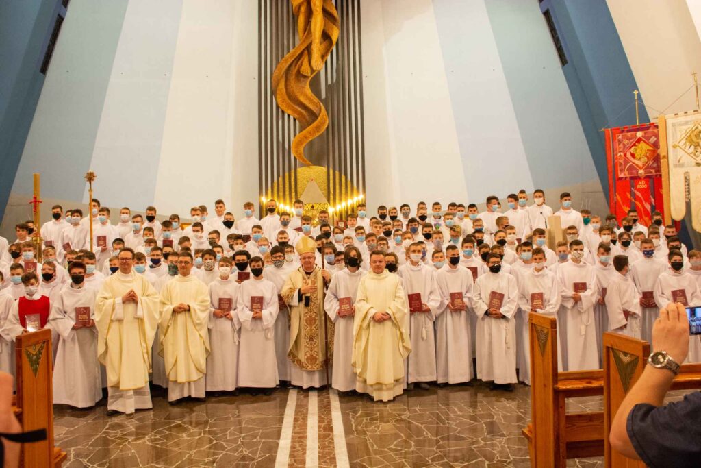 Błogosławieństwo nowych lektorów z archidiecezji u św. Józefa w Lublinie