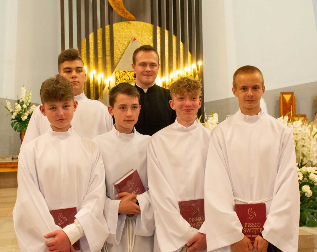 Błogosławieństwo nowych lektorów z archidiecezji u św. Józefa w Lublinie