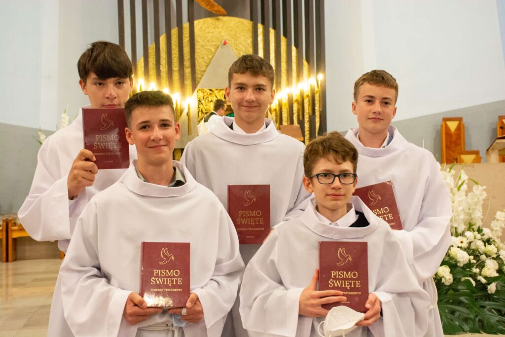 Błogosławieństwo nowych lektorów z archidiecezji u św. Józefa w Lublinie