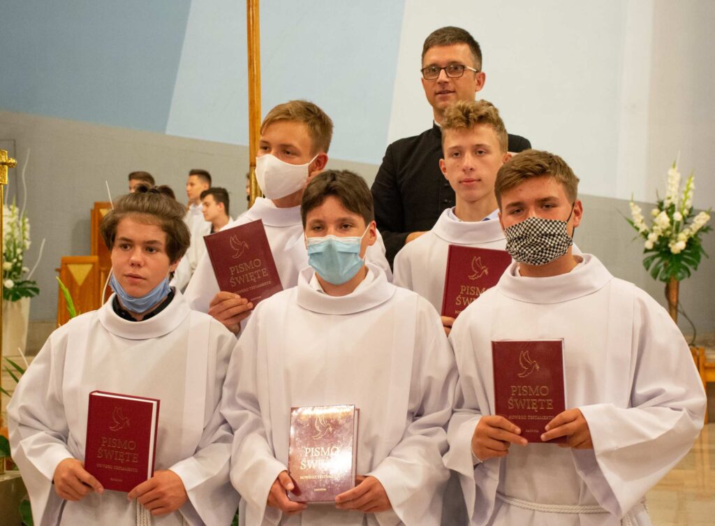 Błogosławieństwo nowych lektorów z archidiecezji u św. Józefa w Lublinie