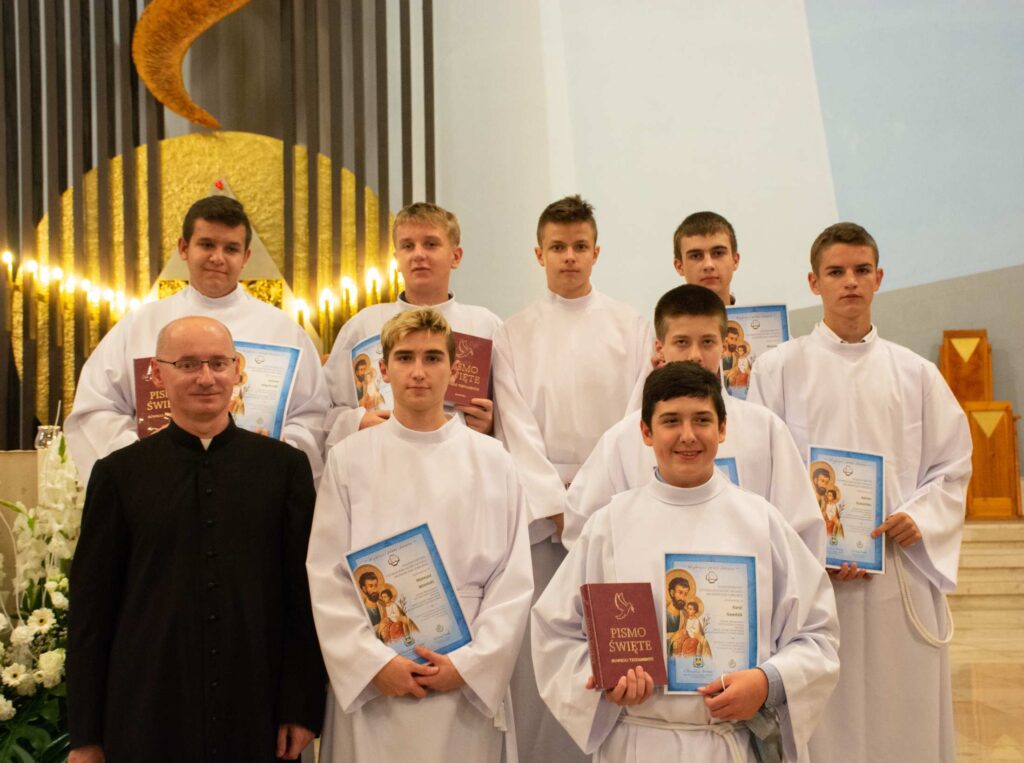 Błogosławieństwo nowych lektorów z archidiecezji u św. Józefa w Lublinie