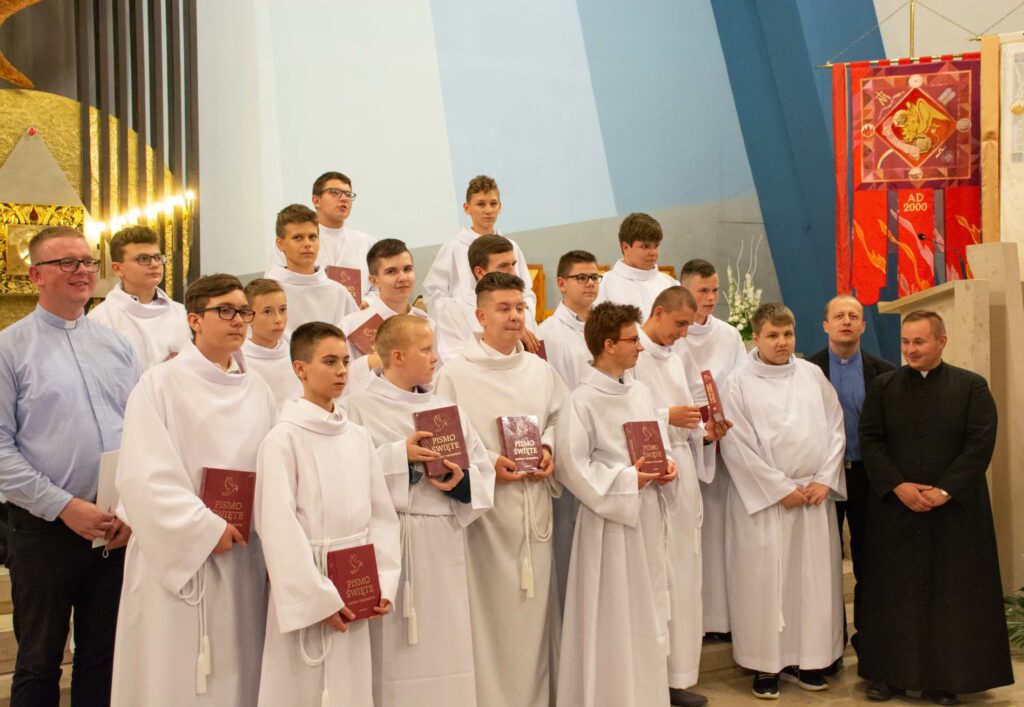 Błogosławieństwo nowych lektorów z archidiecezji u św. Józefa w Lublinie