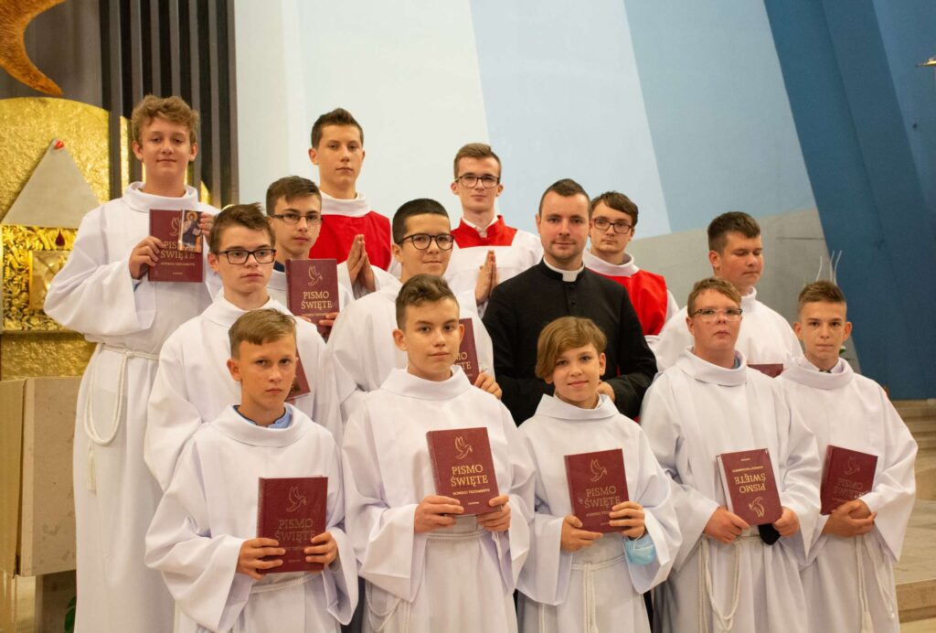 Błogosławieństwo nowych lektorów z archidiecezji u św. Józefa w Lublinie