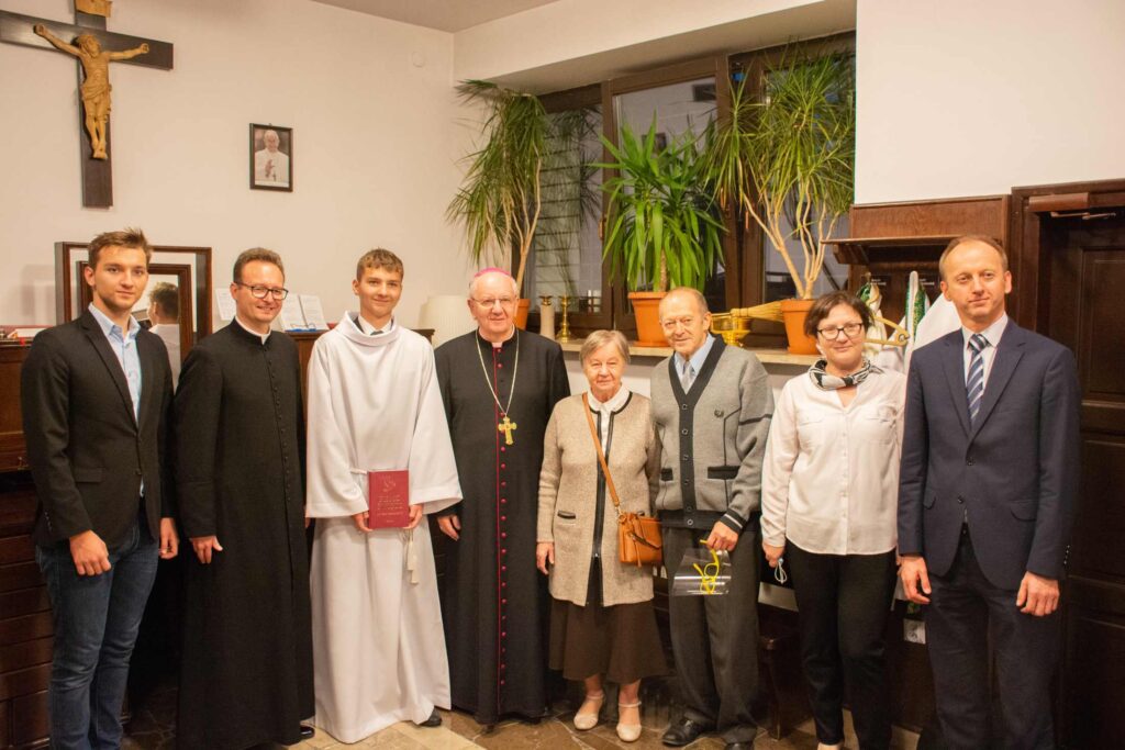 Błogosławieństwo nowych lektorów z archidiecezji u św. Józefa w Lublinie
