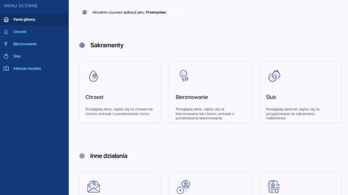 kosciol app